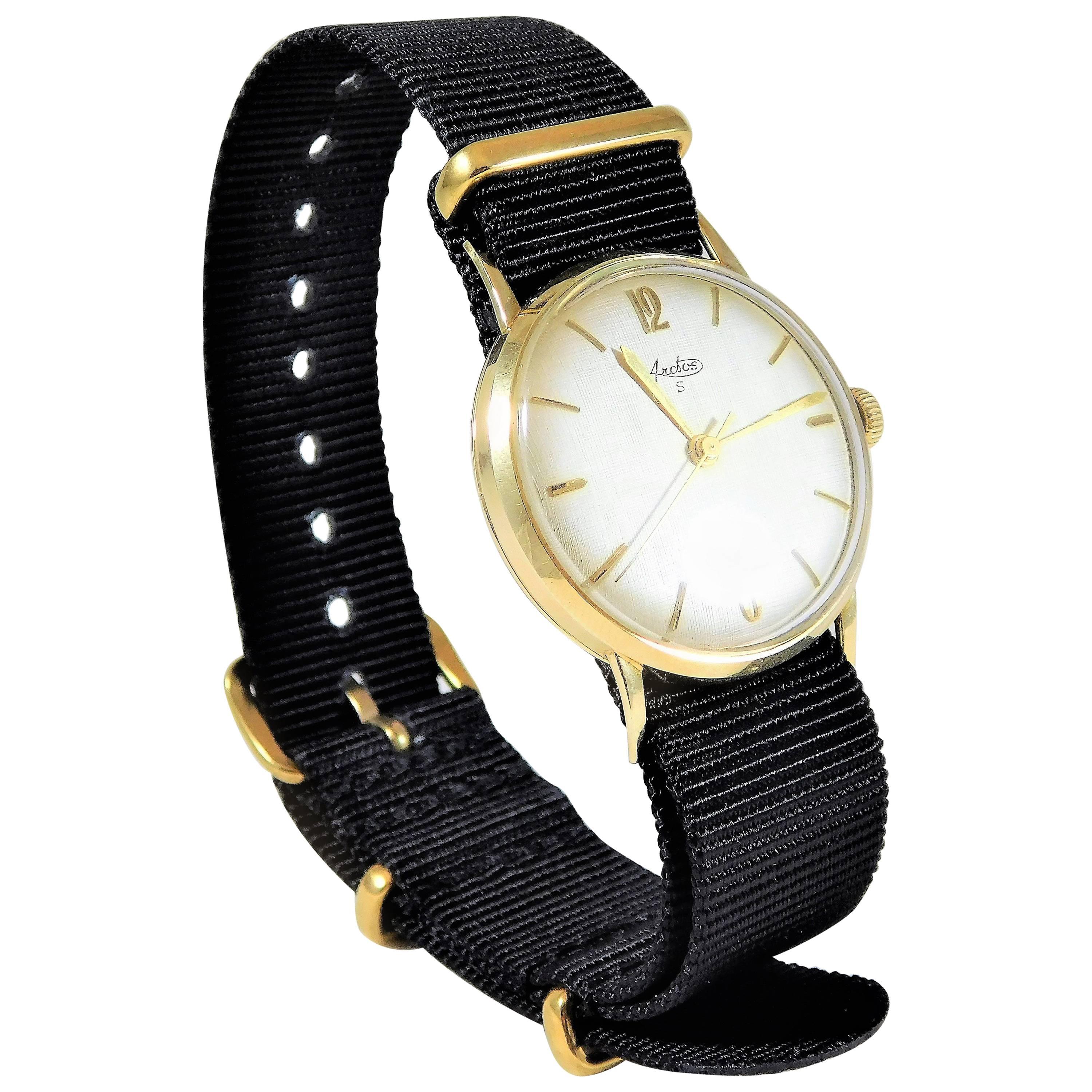 22mm Black Genuine Italian Calfskin Leather Watch Strap with White Sti –  GPW®